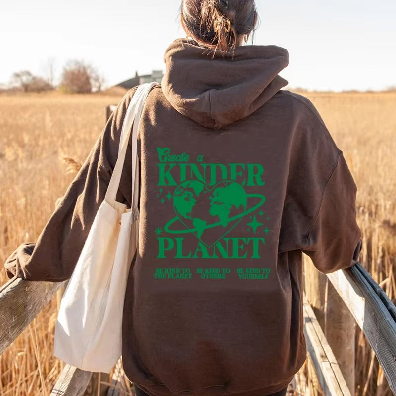 Create a Kinder Planet Hoodie