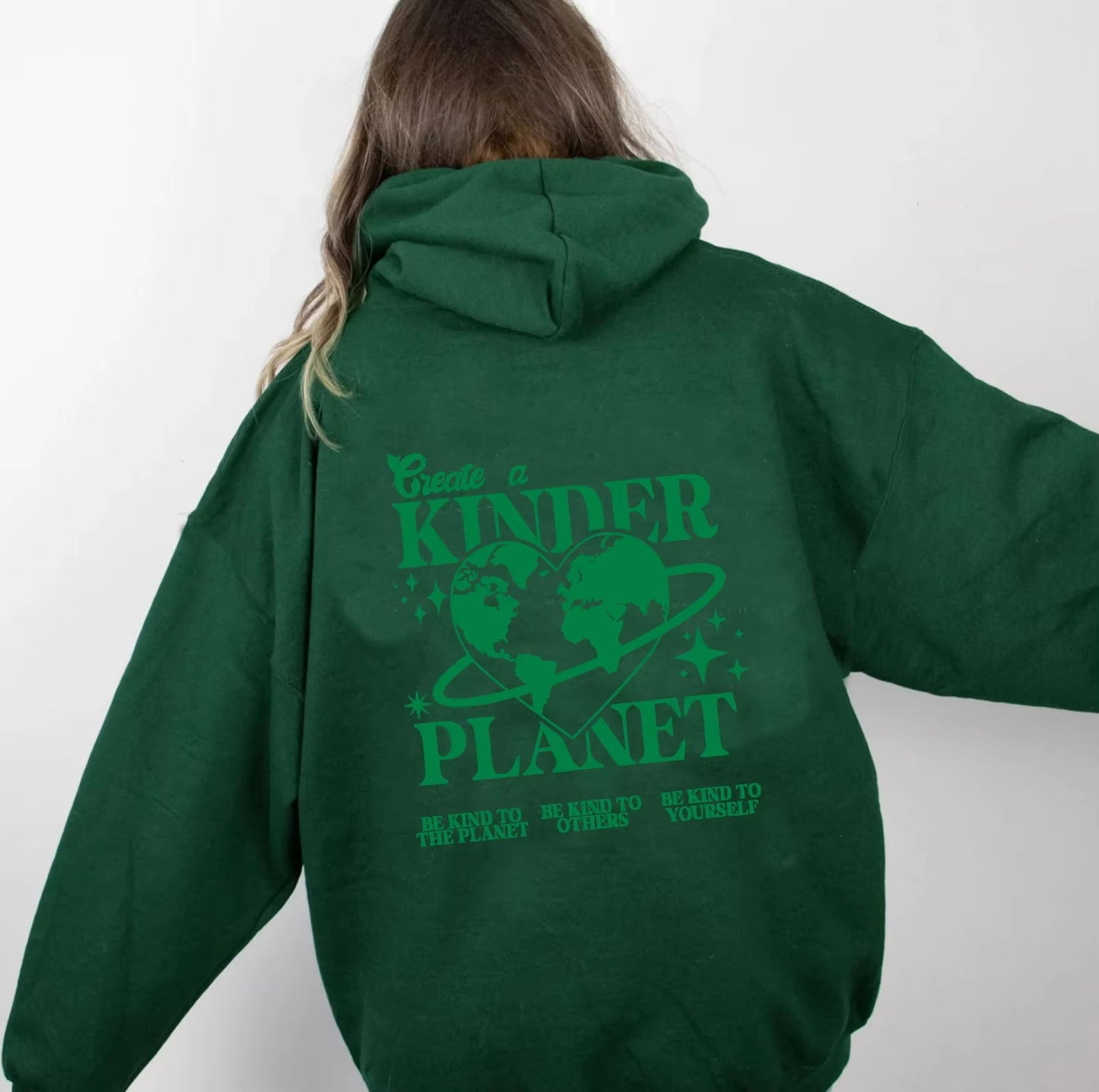 Create a Kinder Planet Hoodie