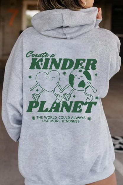 Create a Kinder Planet Hoodie