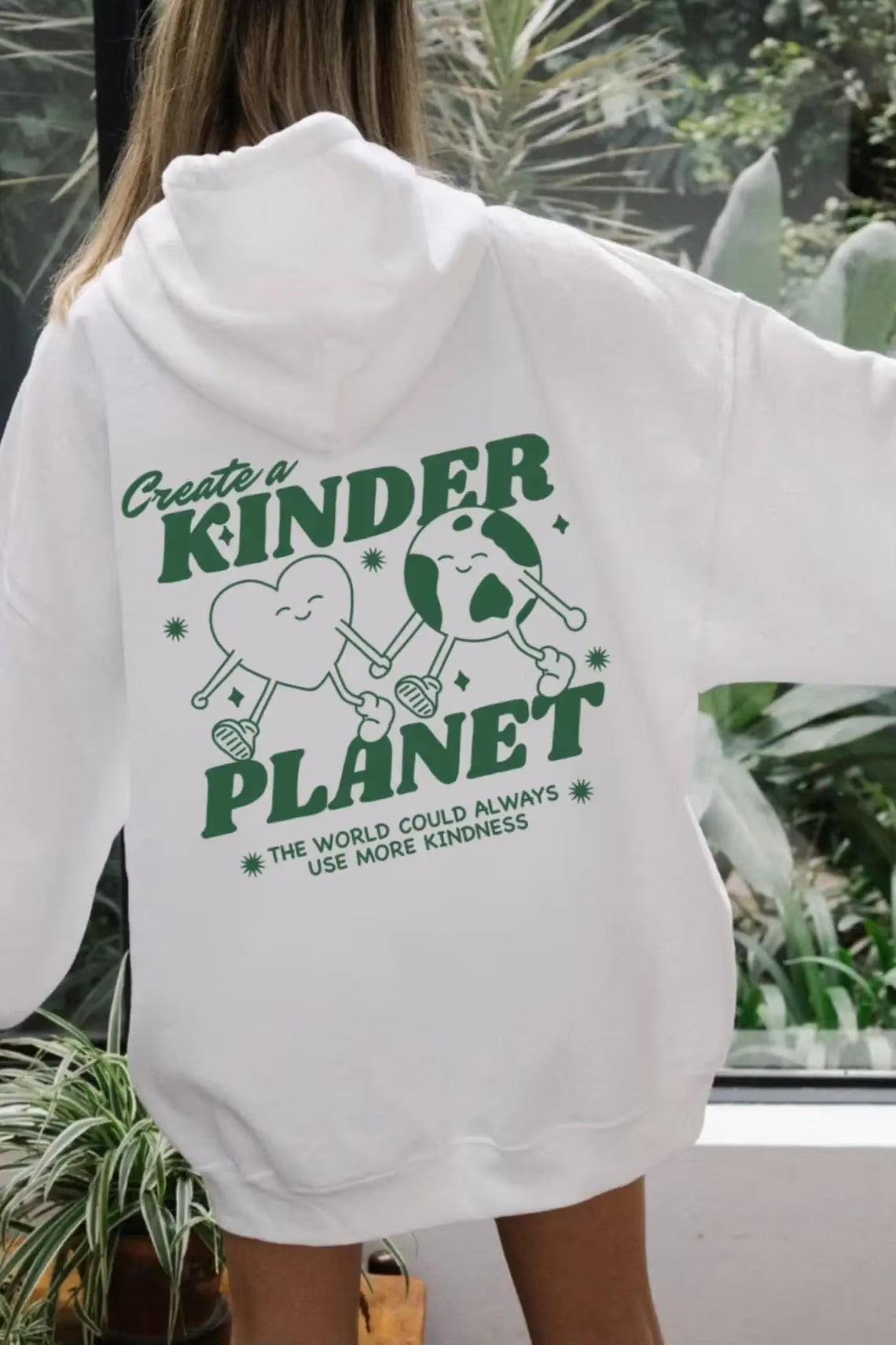 Create a Kinder Planet Hoodie