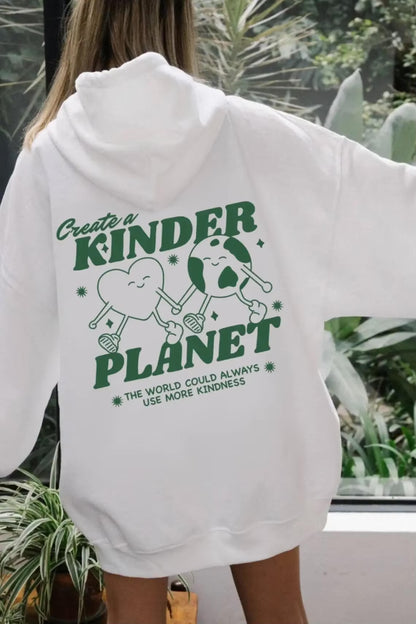 Create a Kinder Planet Hoodie