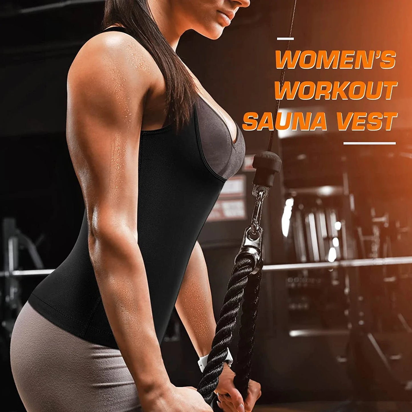 Women's High Compression Sauna Tank Top