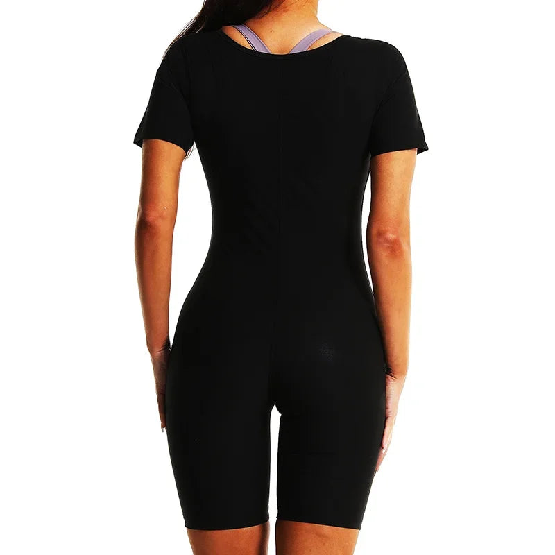 Women's High Compression Sauna Jumpsuit